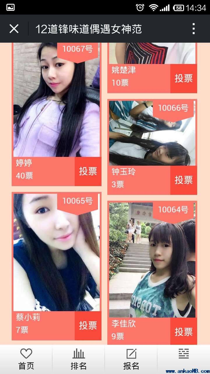 微信投票程序多種模版展示 微信投票程序多種模版展示