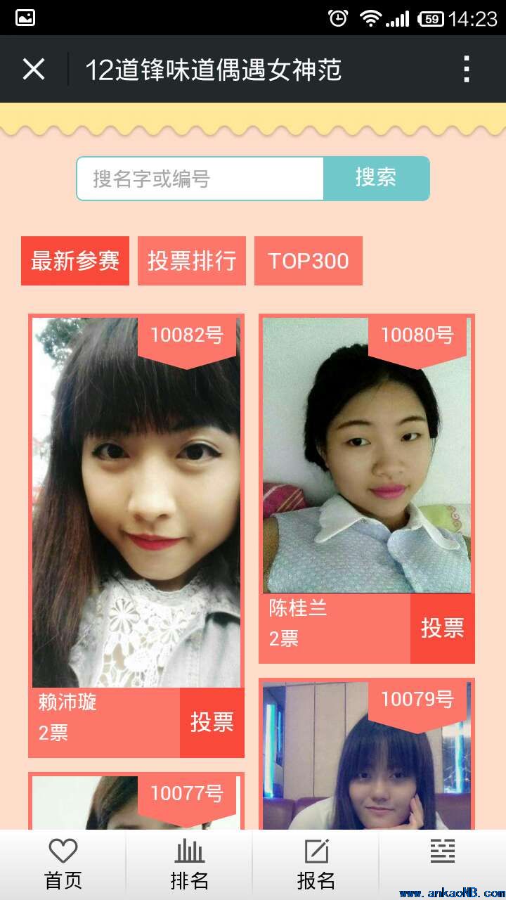 微信投票程序多種模版展示 微信投票程序多種模版展示